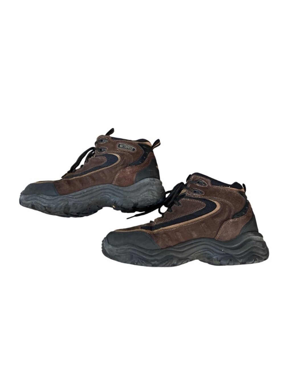 Earth Shoes Border Mens 12 Brown Black Leather Waterproof Hiking Boots 574976 Us - Picture 14 of 14